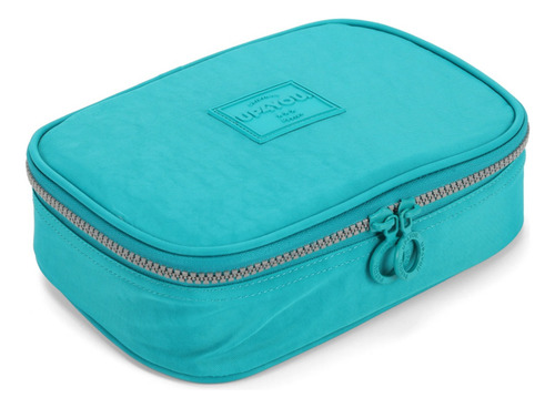 Estojo 100 Pens Box Escolar Up4you Elasticos Cor Verde Et47161up Et47161 Liso