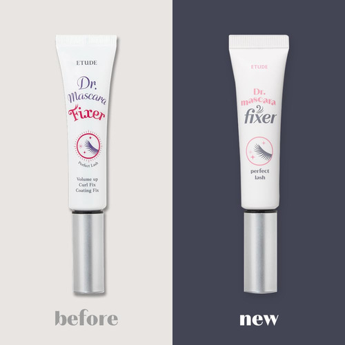 Máscara Fixer Etude Dr. Para Pestañas Perfectas 01 Con Volum