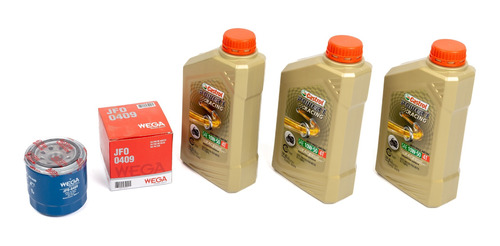 Kit Service Filtro Aceite + Power1 10w50 Kawasaki Vulcan 500