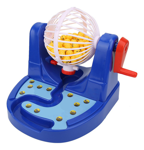 Mini Máquina De Bingo Para Niños Juego De Mesa Divertido