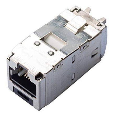 Panduit Cjs6x88tgy 10gig Cat6a Shielded Mini-com Jack
