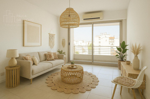 Venta Luminoso Departamento 2 Ambientes En Torre Full Amenities Piso Alto