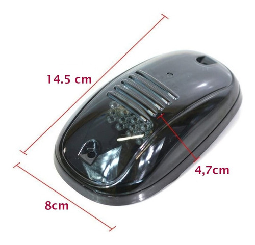 Imagen 3 de 8 de Juego 5 Luces Led Techo Raptor Hilux Amarok F150 Camioneta