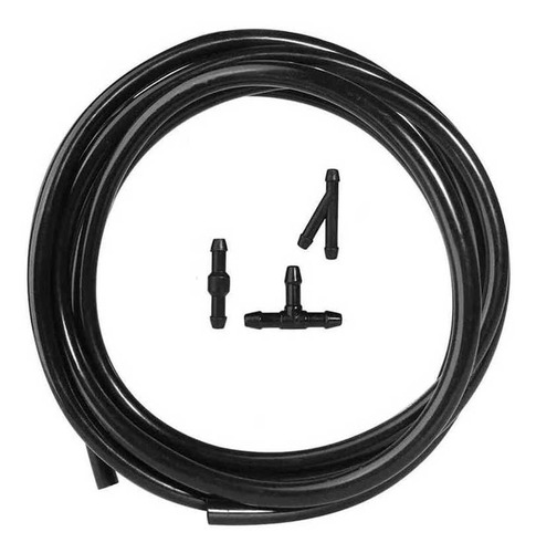 Kit Mangueira 3m Esguicho Limpador Parabrisa + Conexão T Y I