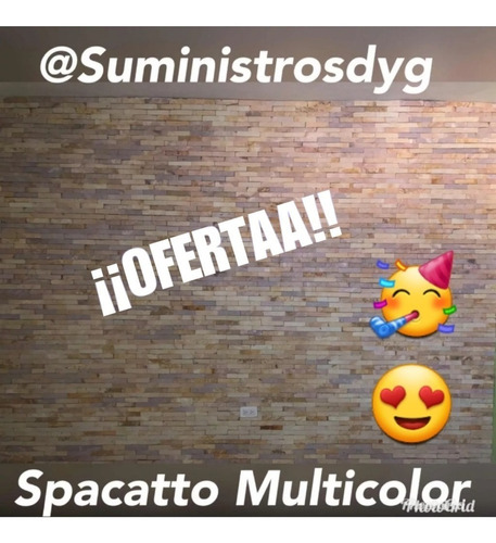 Spacato / Spacatto Nacional Multicolor 3x15cm Super Oferta!!