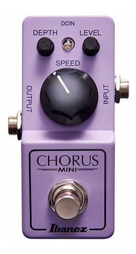 Pedal Chorus Ibanez Cs Mini Análogo Pronta C/ -e Cor Única