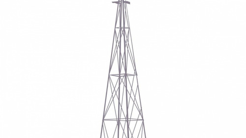 Imagen 1 de 4 de Torre 15mt Para Molinos De Viento 12´y Antenas Galvanizadas