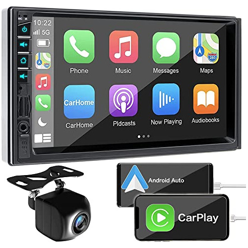 Estéreo Automóvil De Doble Din De 7 Pulgadas Carplay ...