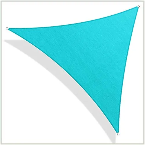 Colourtree 20 'x 20' X 20 'triangulo Turquesa Parasol Toldo