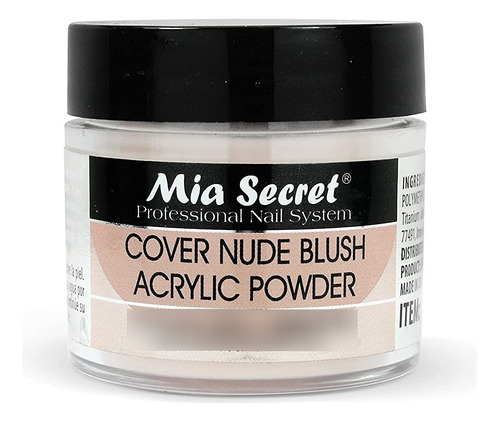 Polímero / Polvo Acrílico Cover Nude Blush 30 Grs Mia Secret