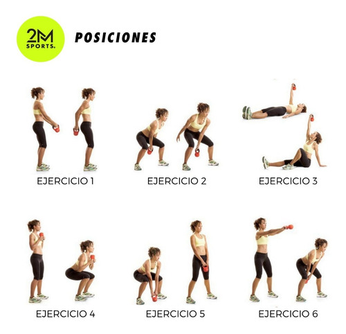 Pesa Rusa Kettlebell 4 Kg Importada Fitness Entrenamiento