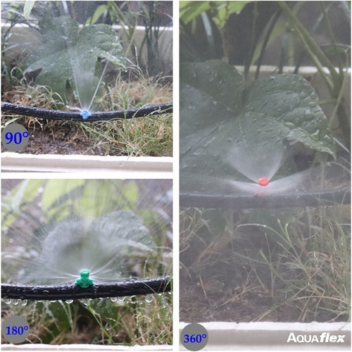 Micro Aspersor Riego X10 Hidroponia Aeroponia Rs22 Aquaflex