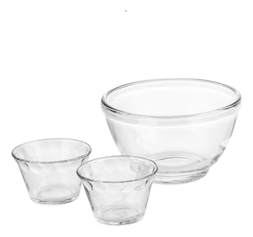 Set De 4 Refractarios De Vidrio Para Hornear Marca Pyrorey