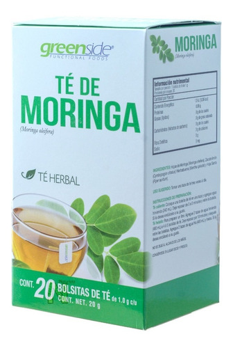 Te Moringa (20 Bolsitas) Greenside