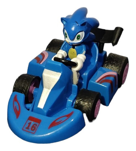 Figura Sonic Kart Racing Personajes Sonic The Hedgehog X1