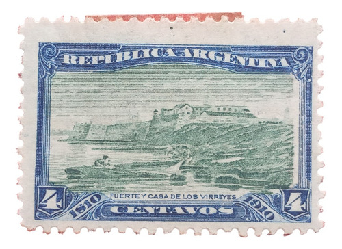 Argentina Mt 152 Puente Y Casa De Los Virreyes Mint 1910