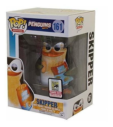 Funko Pop! Películas # 161 Pingüinos Cheesy Skipper (2015 Su