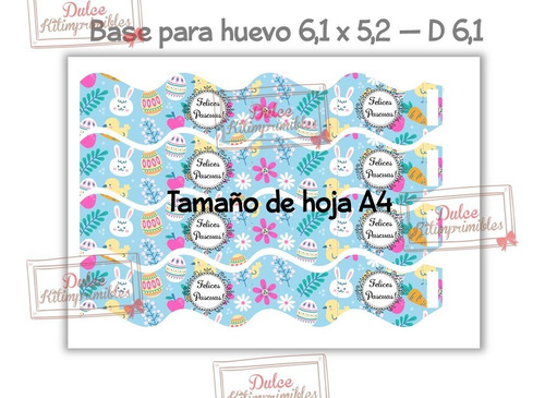 Kit Imprimible Pascua Felices Pascuas Base Huevo Bolsita 05