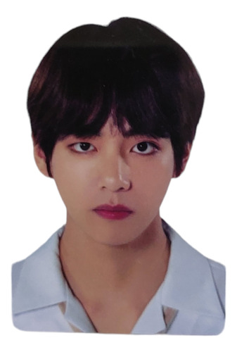 Photocard Rígida Bts V Taehyung Tata Doble Faz Tipo Tarjeta