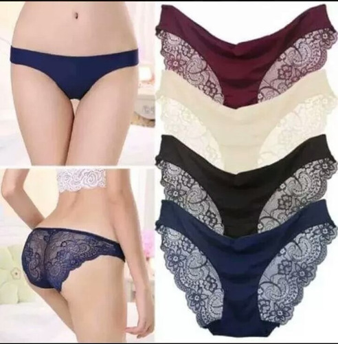 Lote De 6 Pzas. Sexy Panty M, L, Xl. Interior Dama 