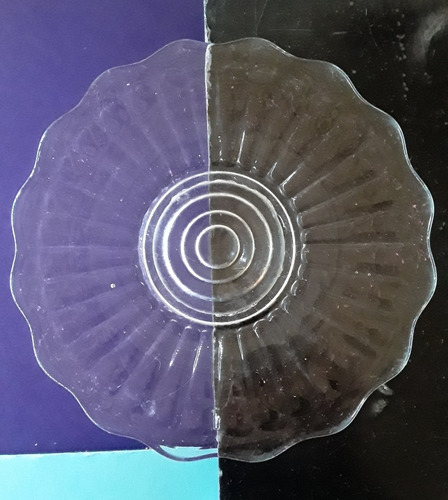 Imagen 4 de 5 de Plato Para Servír, Vidrío. Cc.