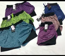 Comprar Shorts Deportivo Doble Licra Y Shorts