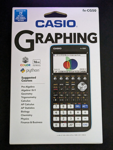 Calculadora Casio Graficadora Programable Fx- Cg50