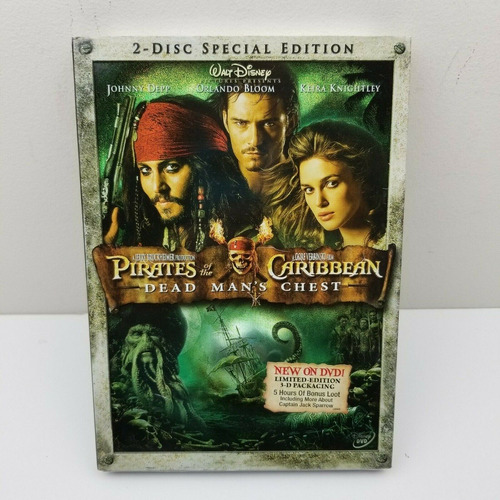Piratas Del Caribe 2 Dvd's Original: Audio Latino P78