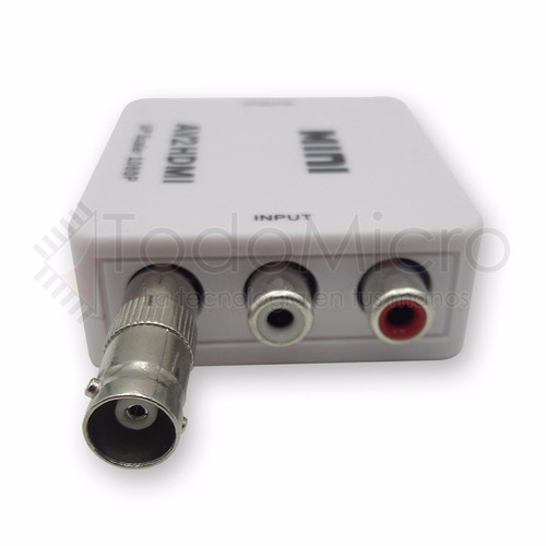 Conversor Bnc A Hdmi Camara De Seguridad Vigilancia Cctv