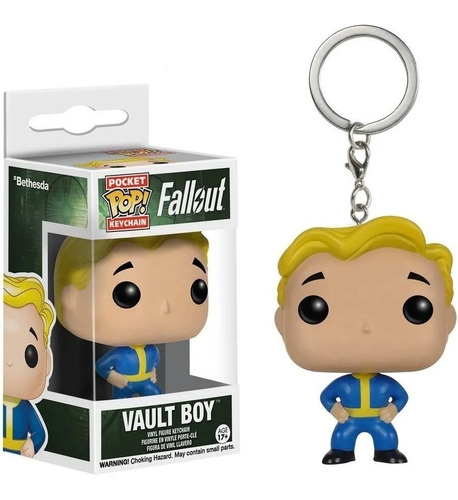 Llavero Funko Pop Keychain Original Vault Boy Fallout 4