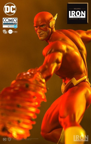 Iron Studios The Flash Dc Comics Art Scale 1/10 Ex