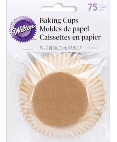 Wilton Sin Blanquear Standard Baking Copas, 75 Count (415-18