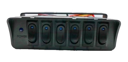 Panel Tablero 6 Teclas Luz Testigo 1 Punto Competicion