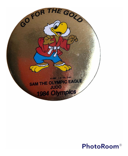 Botón Antiguo Judo, Juegos Olímpicos Los Ángeles 84