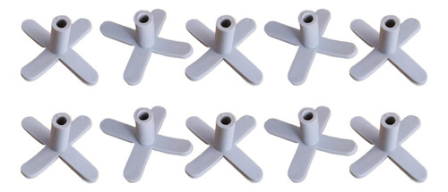 6 X 10 Piezas De Carrete De Hilo Soporte De Cono Bobina