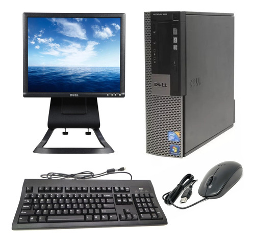 Computadora Cpu Dell Core 2 Duo E8400 4gb Ram 150gb Monitor