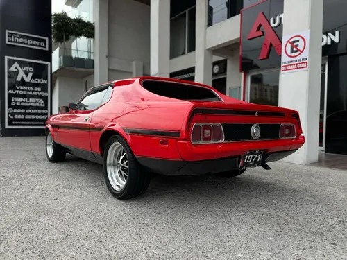 Ford Mustang Gt 351 Hard Top Dos Puertas Rojo 1971