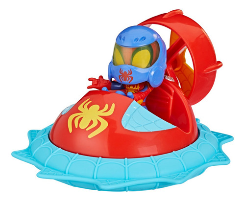 Marvel Hasbro Spidey Spiderman Aerodeslizador Web Spinners