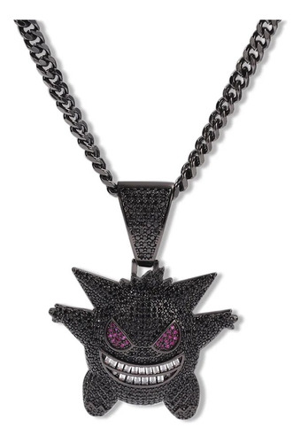 Collar Con Colgante De Fantasma Con Forma De Máscara De Circ