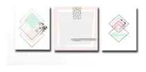 Comprar Cuadros Modernos Y Decorativos Varios Cuadros Nórdicos 30x70