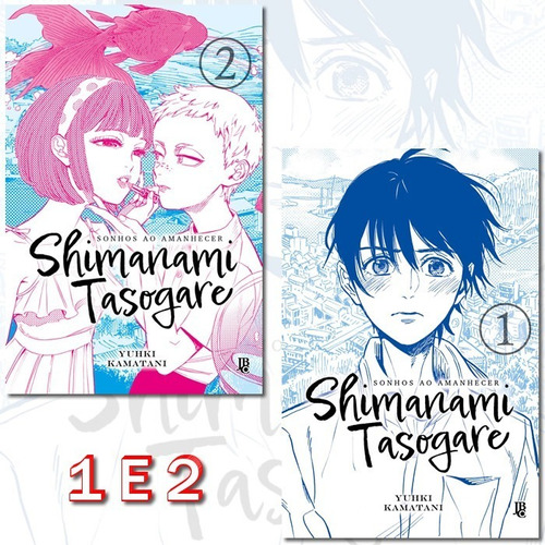 Shimanami Tasogare Sonhos Ao Amanhecer 1 E 2! Manga Jbc! Novo E Lacrado!