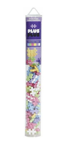 Plus Plus Pastel 100 Pcs Tubo Tipo Lego Juego Niño Juguete