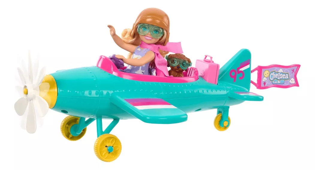 Tercera imagen para búsqueda de avion barbie