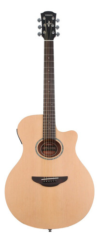 Guitarra Electroacustica Yamaha Apx600mns Natural Satin