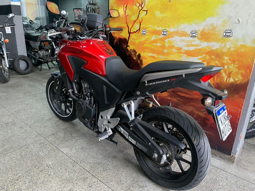 Imagem 2 de 10 de Honda Cb 500x - 2015 - Vermelha - King Motos