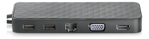 Hp Mini Docking Station Usb C 2x Usb 2.0 1x Hdmi Vga Rj4 /vc