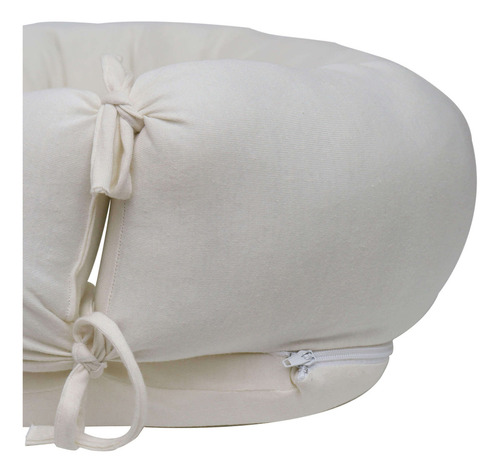Cama Para Bebé Multiusos: Nido 3 En 1 Tela Algodón Cary Bebé Color Beige