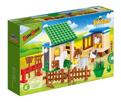 Farm Ranch Juguetes De Bloques De Construcción Para Niños