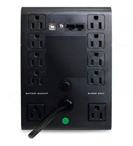 Ups Interactiva Cdp R-smart 1210, 1200va/720w, 10 Tomas, Lcd