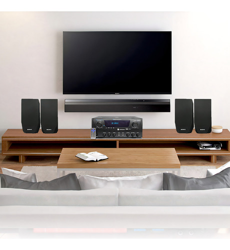 Receptor Amplificador Audio Video Estereo 2 Canales 8 Ohms 1000 Watts Bluetooth USB/SD/FM Technical Pro RXM7BT